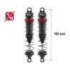 "Amortisseurs 1/10 105mm BIG BORE 13mm +kit 3 ressorts H/M/S"