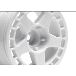 HPI Racing Fifteen52 Turbomac Wheel White (26Mm/2Pcs)