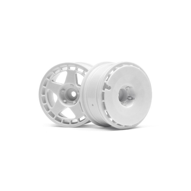 HPI Racing Fifteen52 Turbomac Wheel White (26Mm/2Pcs)