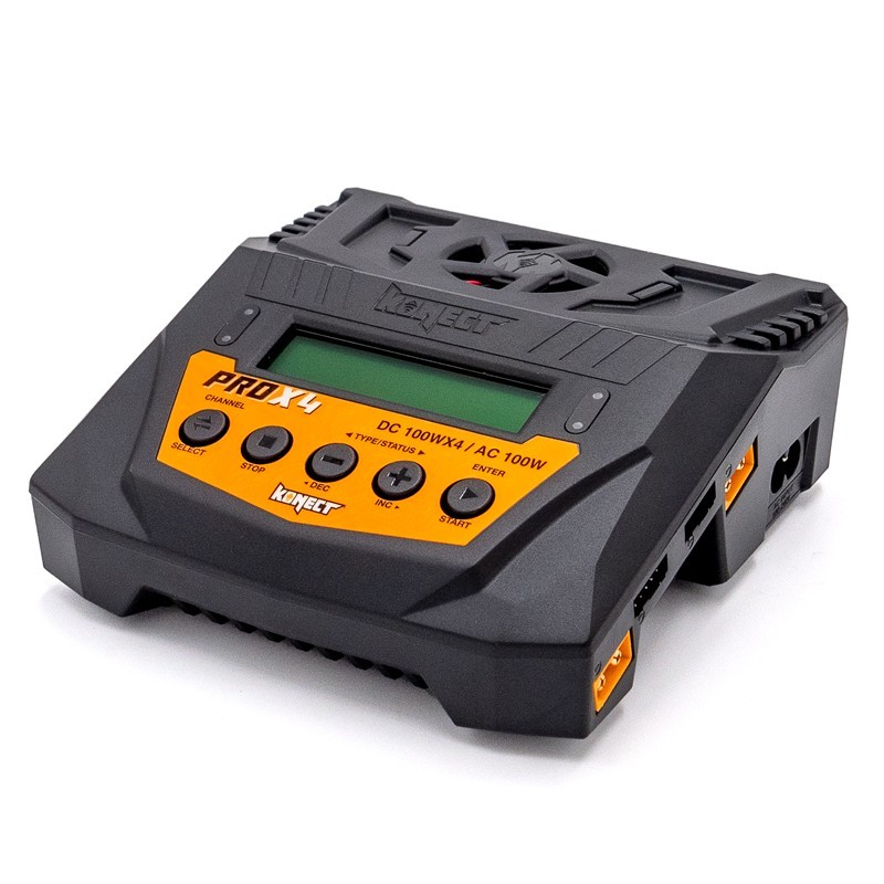 "Chargeur 400W Pro X4  4 sorties  4x100W"