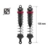 "Amortisseurs 1/8 135mm BIG BORE 16mm +kit 3 ressorts H/M/S"