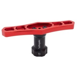 "Clé à roue 17mm en aluminium"