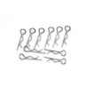 "Clips de carrosserie 1/8eme universels sachet de 10pcs"