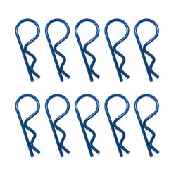 "Clips de carrosserie bleu...