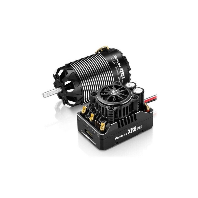 "Combo Hobbywing Xerun XR8 Pro G3 4268SD 1900kV G3"