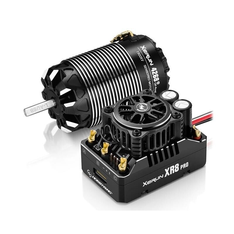 "Combo Hobbywing Xerun XR8 Pro G3 4268SD 2200kV G3"