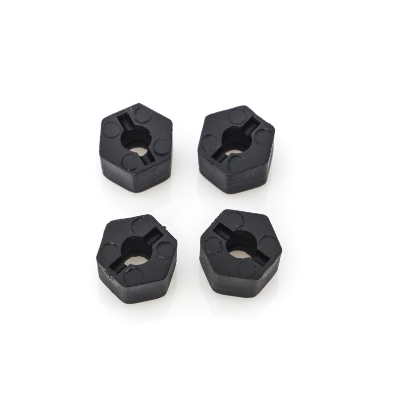 "Hexagone de roue en plastique CRX x4"