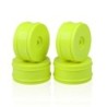 "Jantes 1/8ème buggy TZO Jaunes  4 pcs"