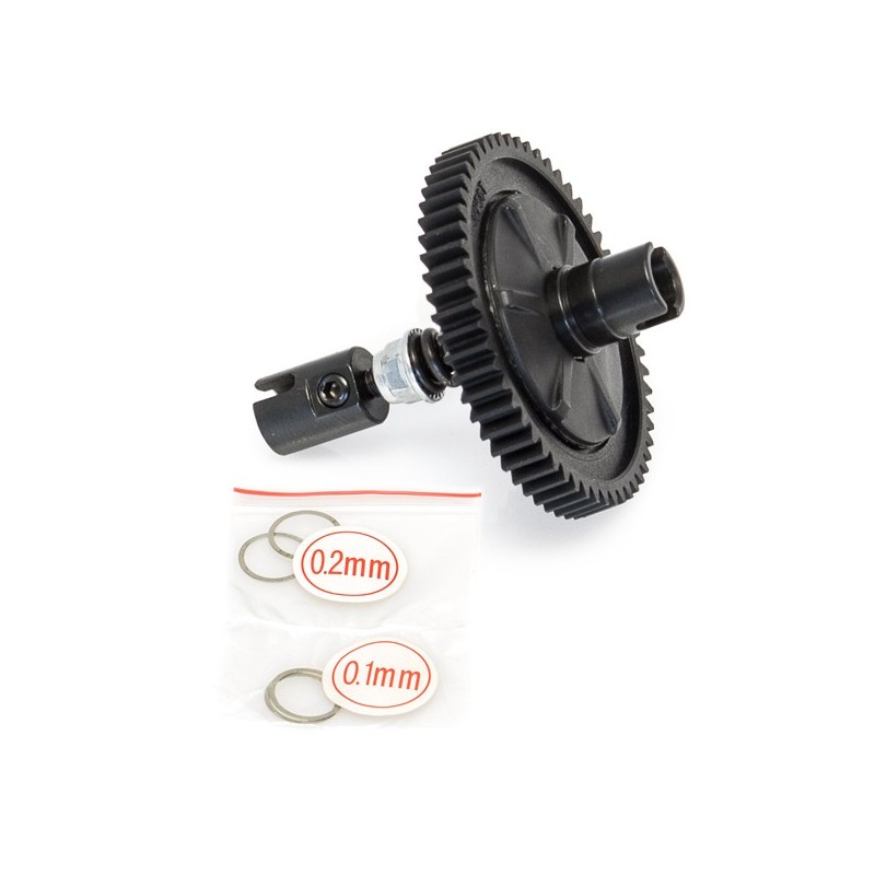 "Axe rigide central complet 32dp Revolt BX10"