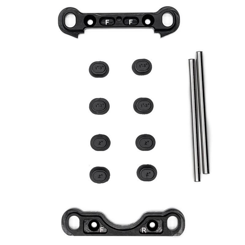 "Kit complet cales avants renforcées alu. OAS fabriqué en France"