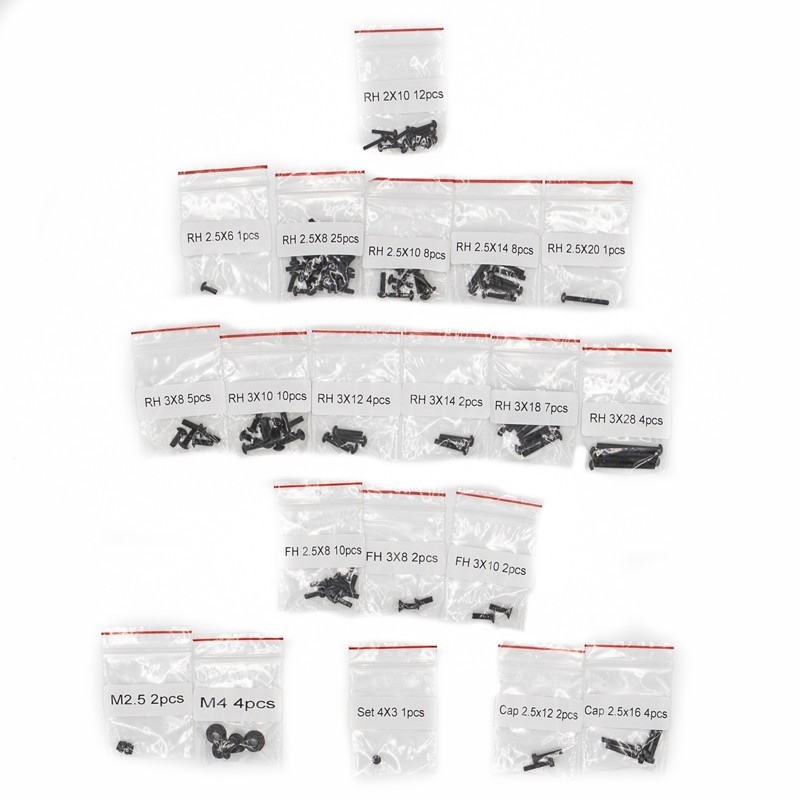 "Kit de visserie complet pour Funtek STX"