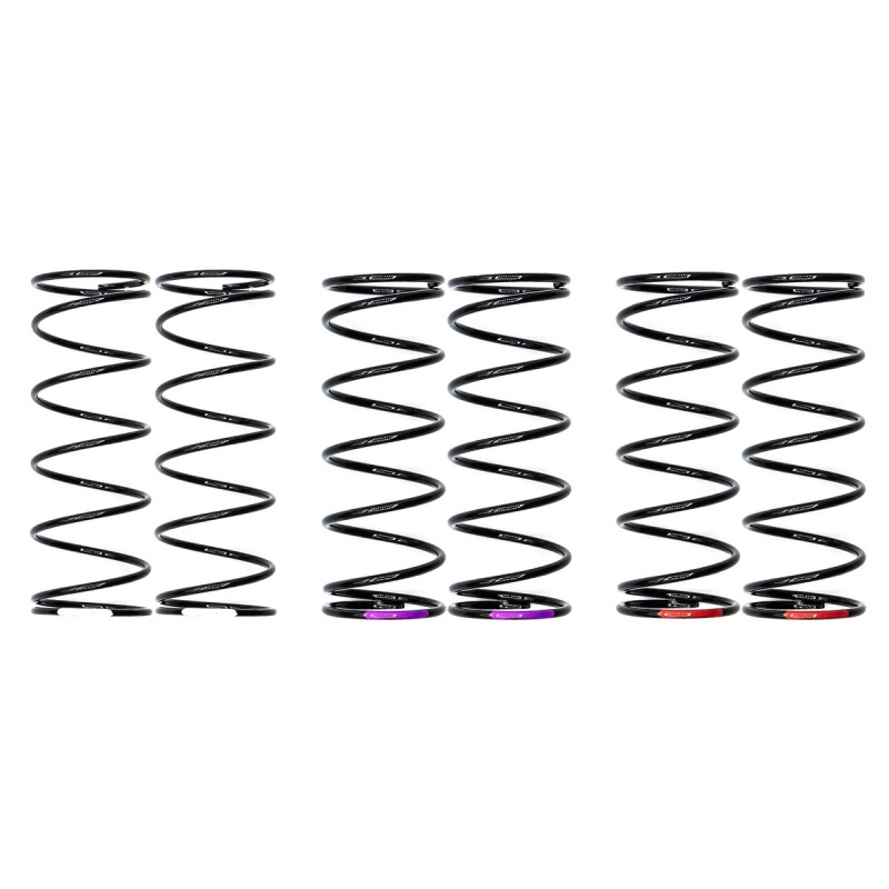 "Kit ressorts amortisseurs avants 65 mm Racing 3 densités"