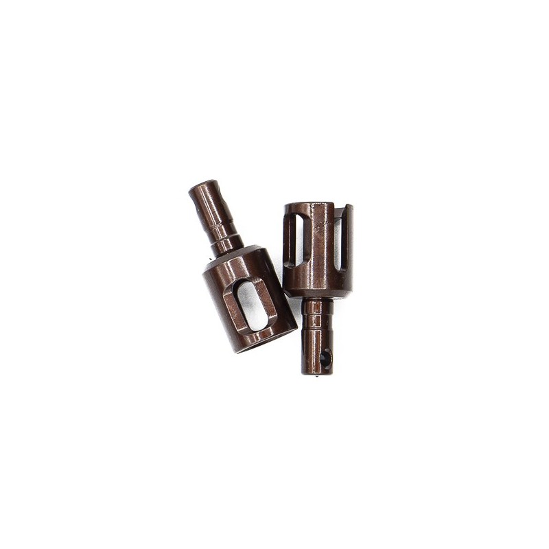 "Noix de diff  allegées traitées dur arrière x2"