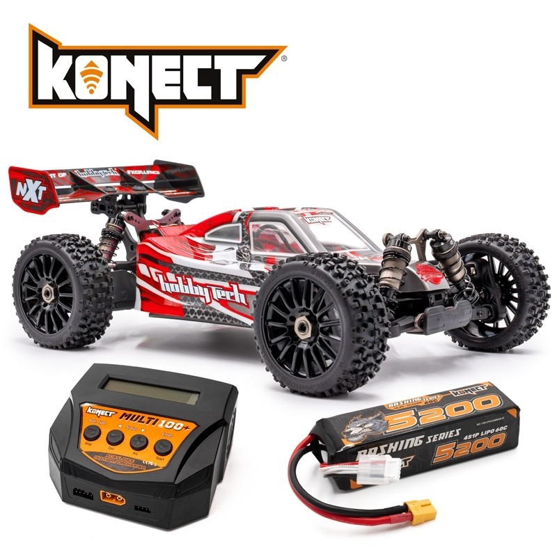 "PACK - SPIRIT NXT EVO-V2 BRUSHLESS RTR ROUGE"
