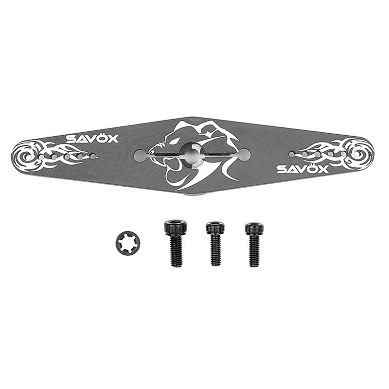 "Palonnier double en aluminium 1 piece"