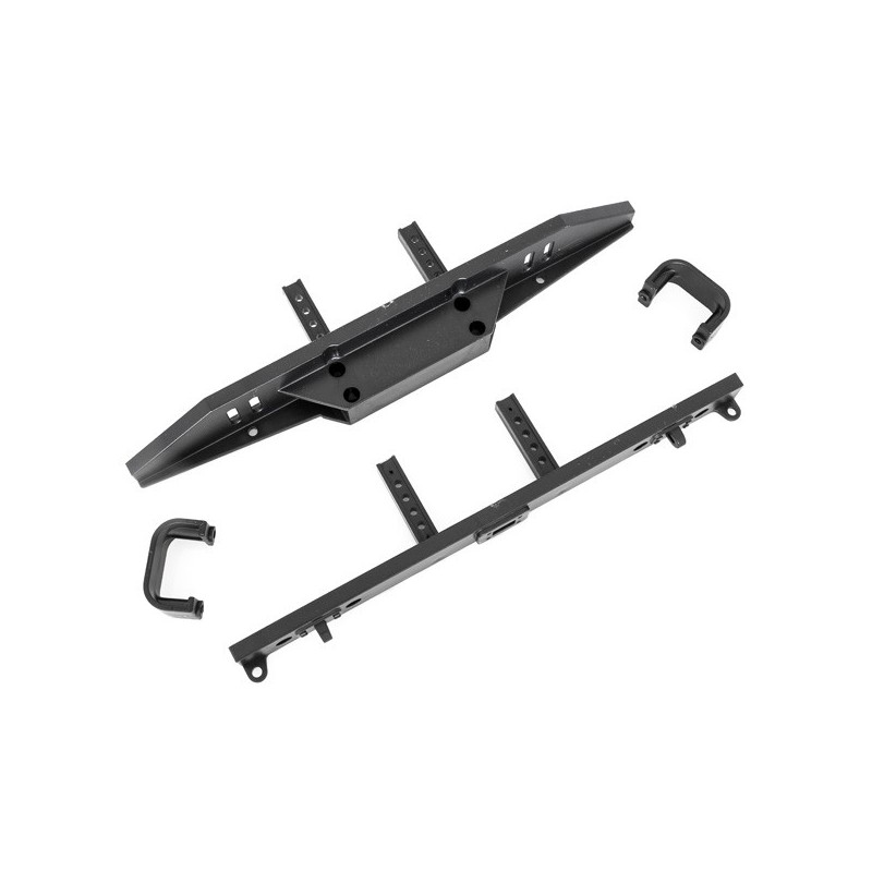 "Pare choc avant et arrière noir pour carrosserie Survival"