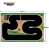"Piste XL pour Turbo Racing Micro Rally 80x120 cm-design 2"
