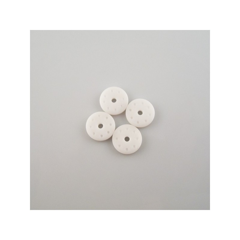 "Piston amortisseur 15mm non troués x4"