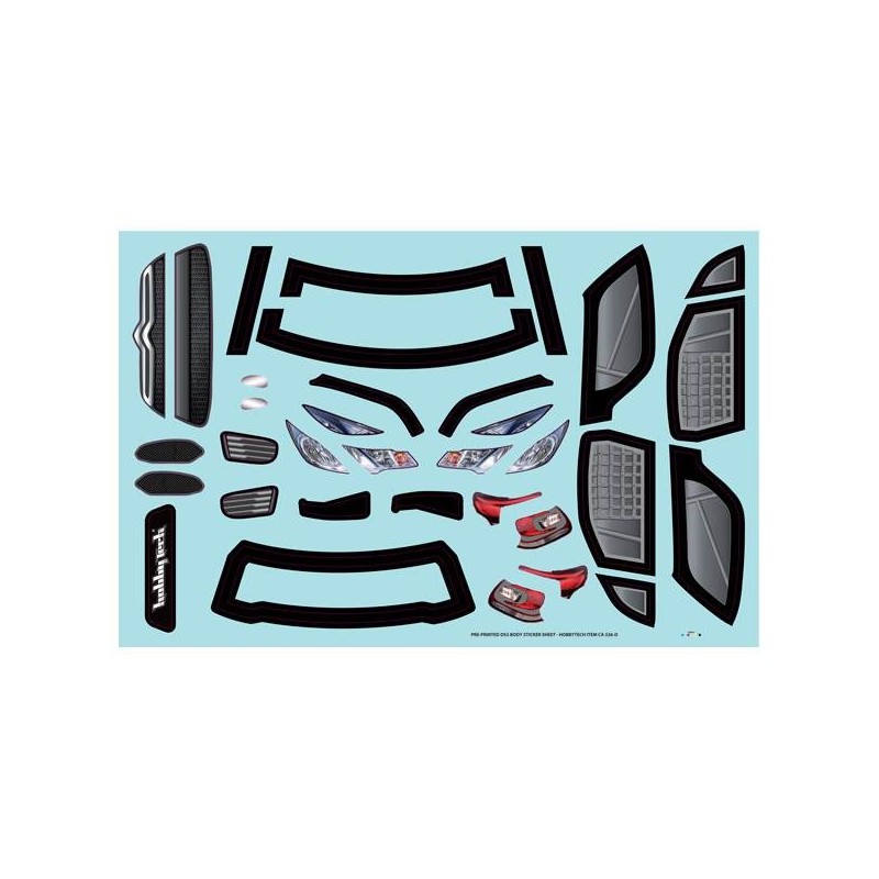 "Planche de deco Citroen DS3 RTR"