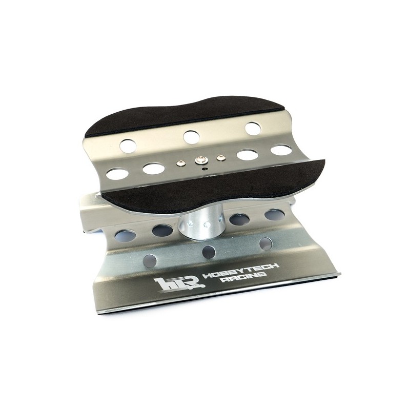 "Plateau tournant en aluminium Gris métal"