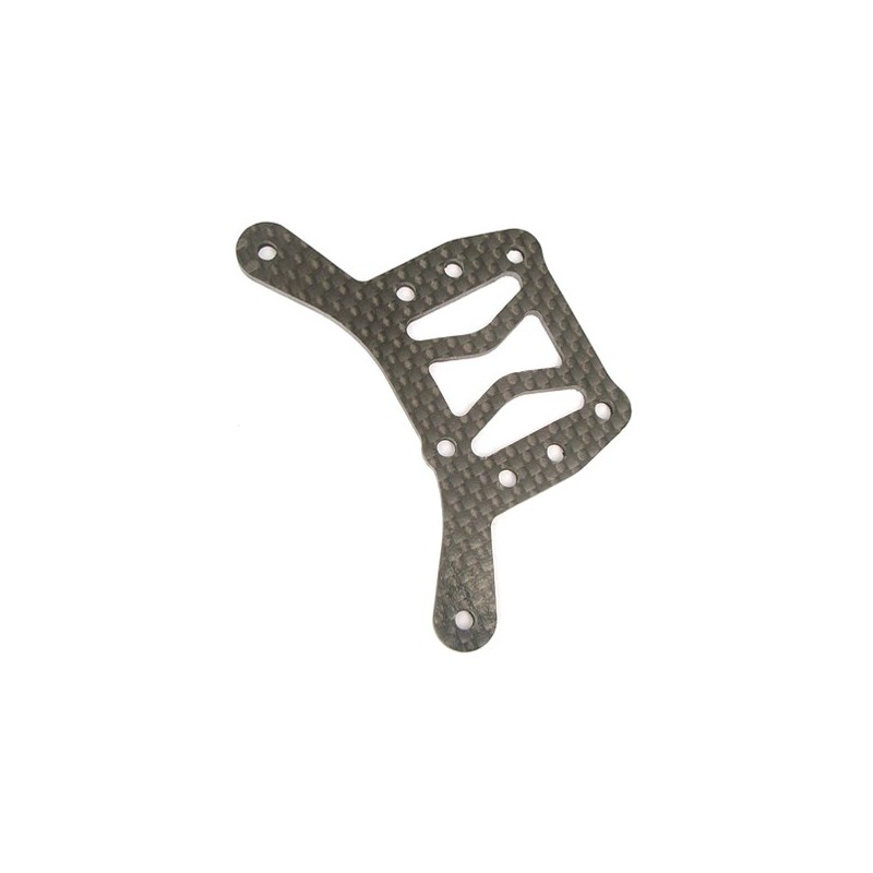 "Platine avant de sauve-servo Light STR8 en carbone"