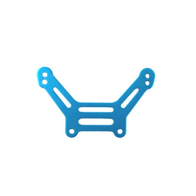 "Platine de train avant anodisee bleue GT-LX  /  GTP"