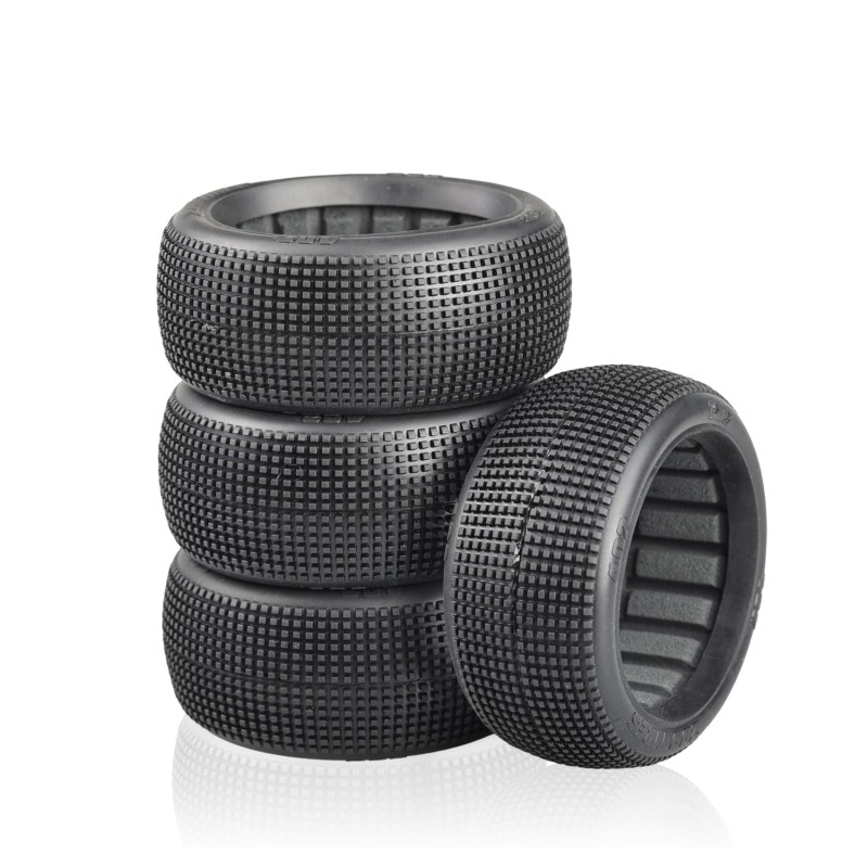 "Pneus TZO 402 Ultra Soft seuls à coller + inserts sachet de 4"