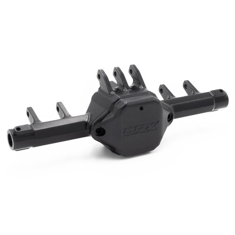 "Pont CRX en aluminium usiné monobloc Noir"