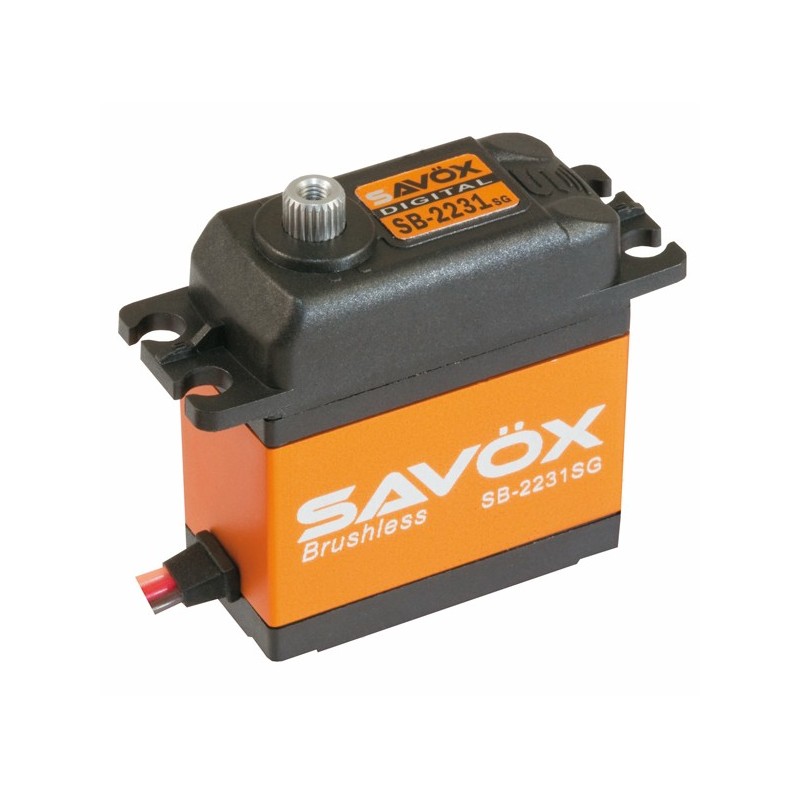 "Servo Brushless SAVOX  DIGITAL  40kg / 0,10sec. 7.4V"