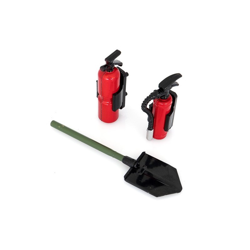 "Set pelle et Extincteur plastique"
