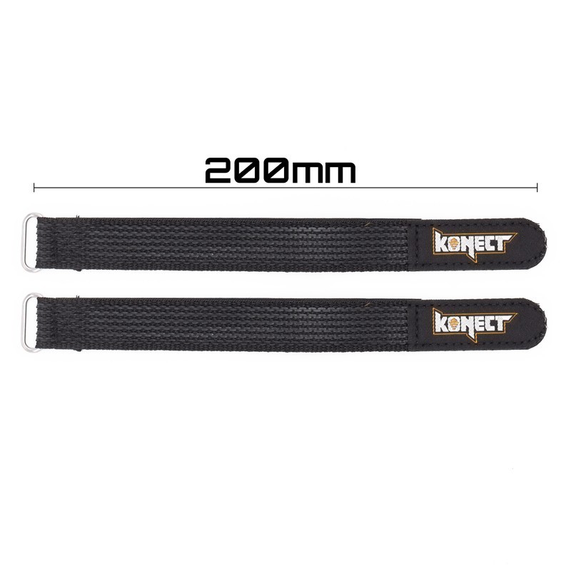 "Strap pour accus LiPo 200 mm 2 pieces"