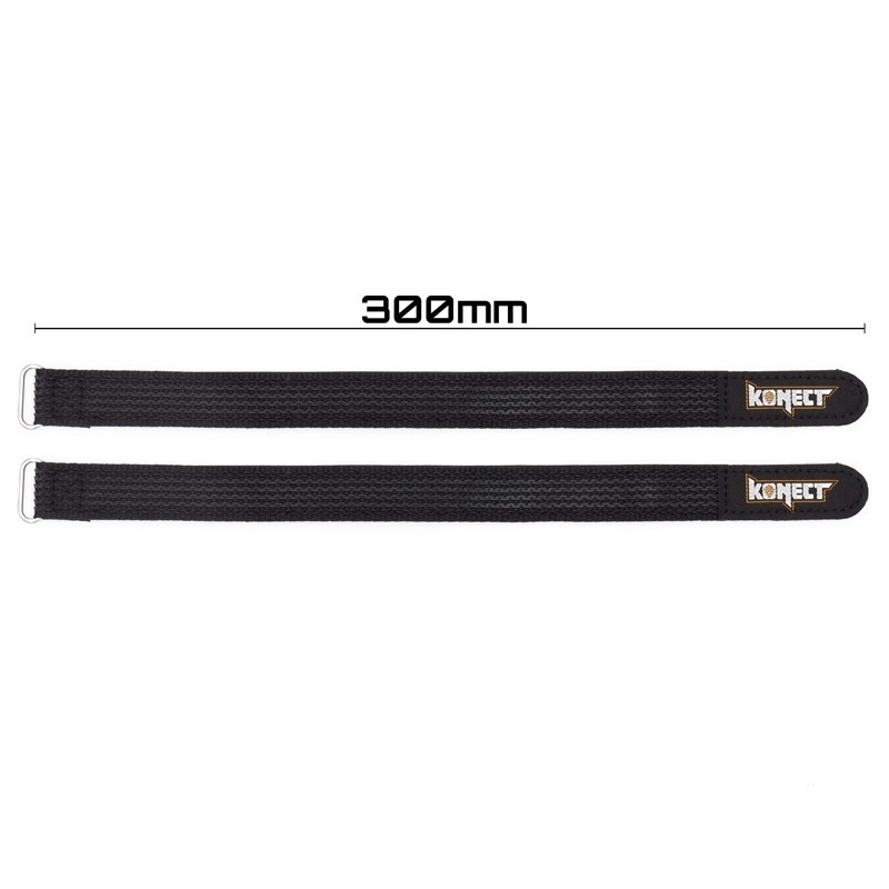 "Strap pour accus LiPo 300 mm 2 pieces"