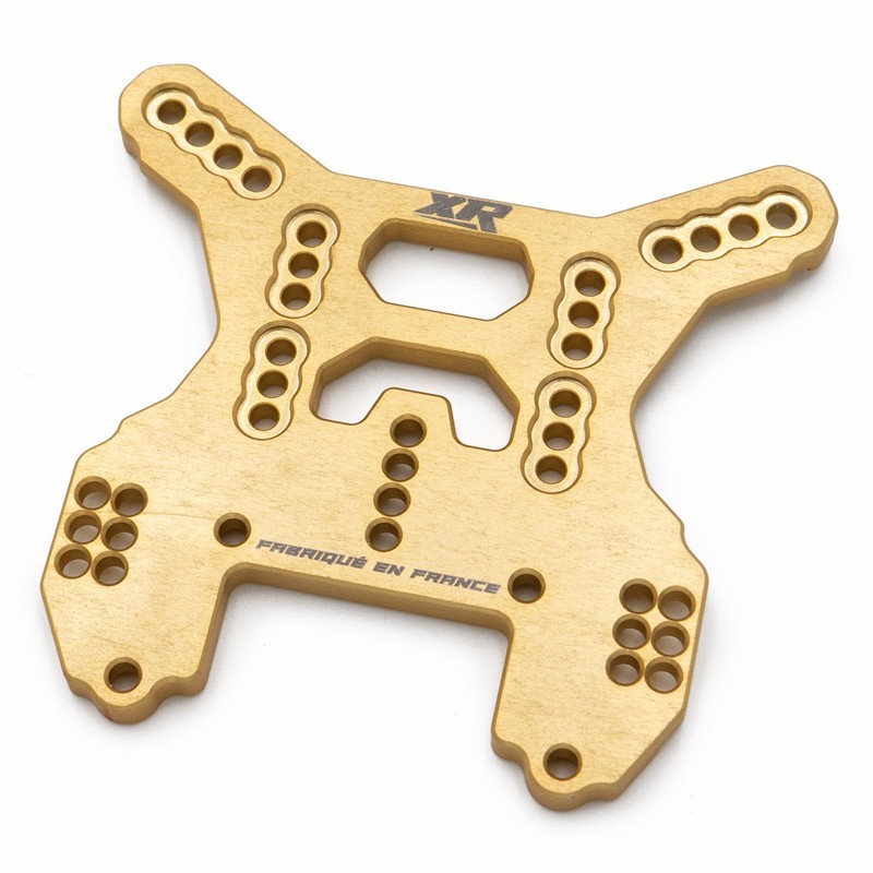 "Support amortisseur arrière Spirit Alu 7075 5mm fabriqué en France"