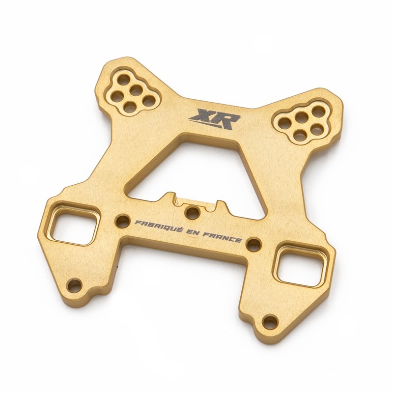 "Support amortisseur avant Spirit Alu 7075 5mm fabriqué en France"