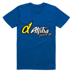 "T-shirt Alpha Plus bleu...