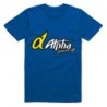 "T-shirt Alpha Plus bleu Taille M"