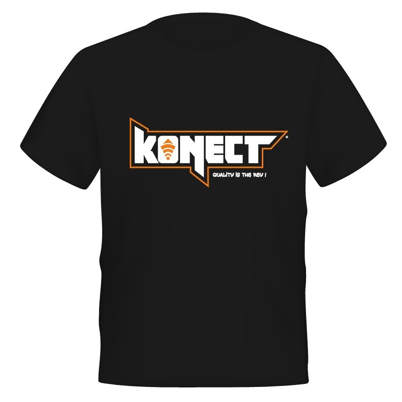 "T-Shirt Konect Noir - Femme"