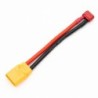 "Adaptateur 100 mm XT90 male vers DEAN femelle Grip"