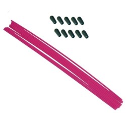 "Tube antenne 30cm rose...