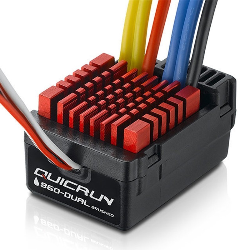 "Variateur charbon DUAL étanche 880 QuicRun 80amp 1/8-1/10ème"