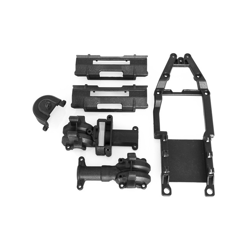 "Version 2020 - Capot de cellule + clips batteries +capot sup"