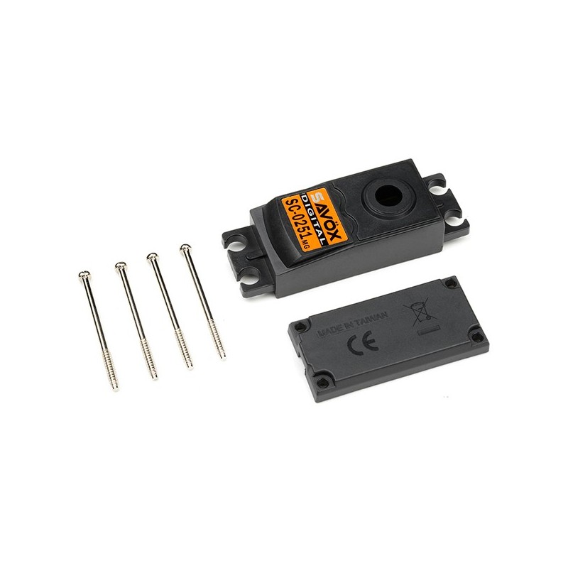 "Boitier plastique servo SC-0251MG"