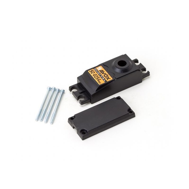 "Boitier plastique servo SC-0254MG"