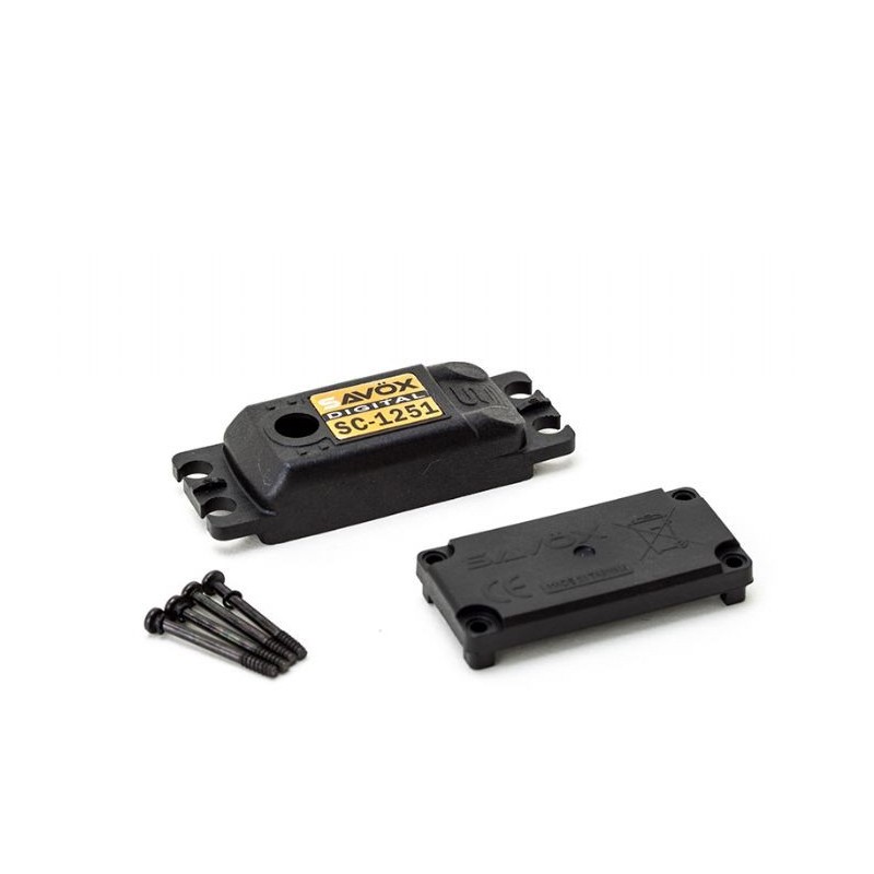 "Boitier plastique servo SC-1251MG"