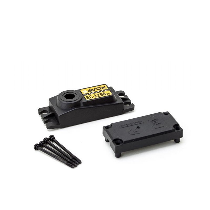 "Boitier plastique servo SC-1256TG"