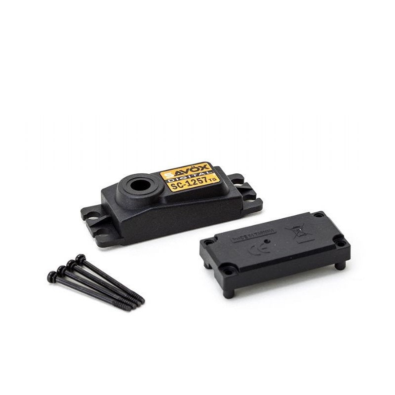 "Boitier plastique servo SC-1257TG"