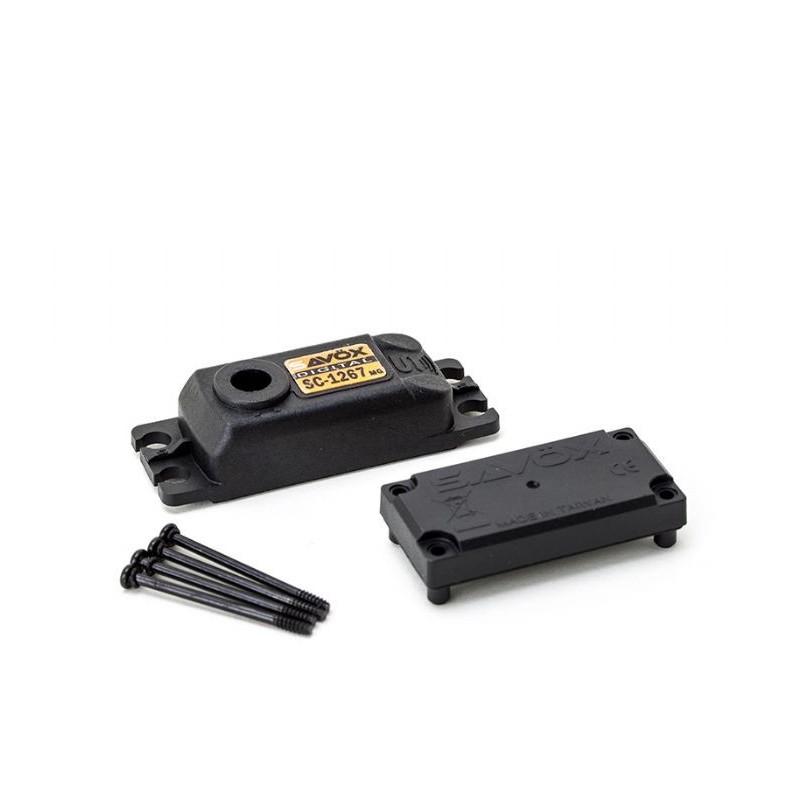 "Boitier plastique servo SC-1267SG"