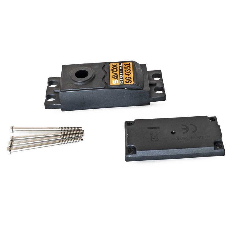 "Boitier plastique servo SG-0351"