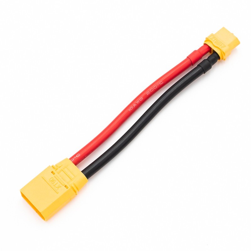 "Adaptateur 100 mm XT90 male vers XT60 femelle"