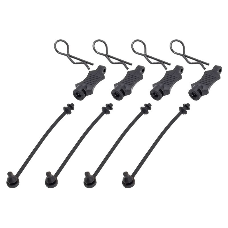 "Maintiens de clips de carrosserie + clips x4"